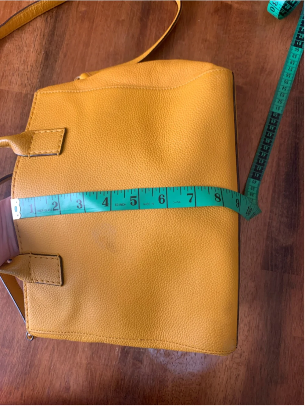 Kate Spade Margaux Saffron Yellow Satchel – Pebbled Leather Crossbody Tote